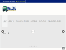 Tablet Screenshot of maloneconsultinginc.com